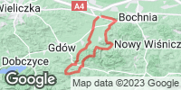 Track GPS Z Łapczycy do Lasu Wólczańskiego